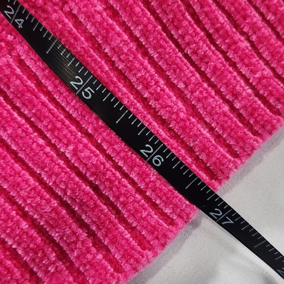 Belle by Kim Gravel Crewneck Pink with Gold Accent Buttons Medium.  Lot E - Picture 5 of 7